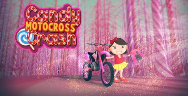 Candy Motocross Crash screenshot 1