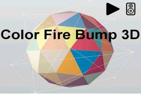 Color Fire Bump 3D screenshot 2