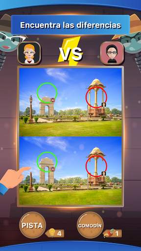 Encuentra las diferencias 🔍 5 differences batalla screenshot 1
