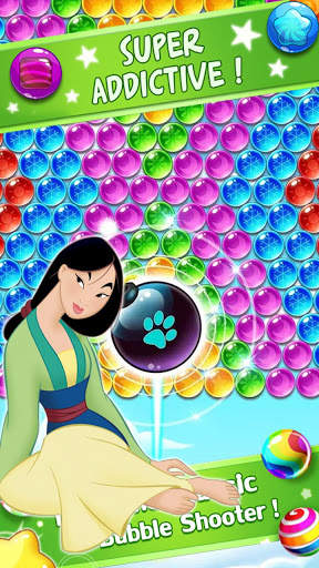 Princess Bubble Pop Snow screenshot 3