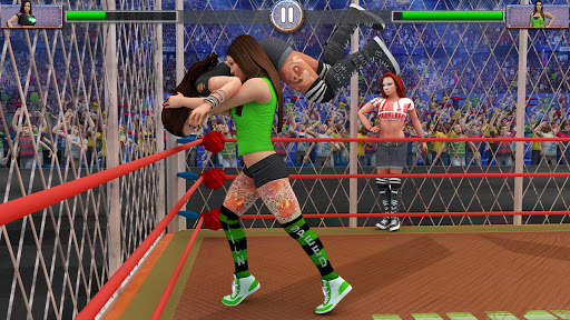 Cage Wrestling 2021: Real fun fighting screenshot 3