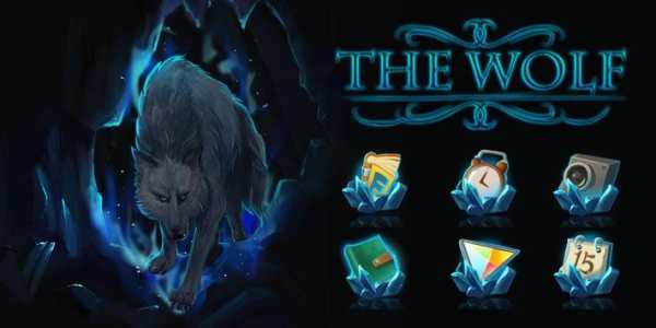 The Wolf GO Launcher Theme screenshot 4