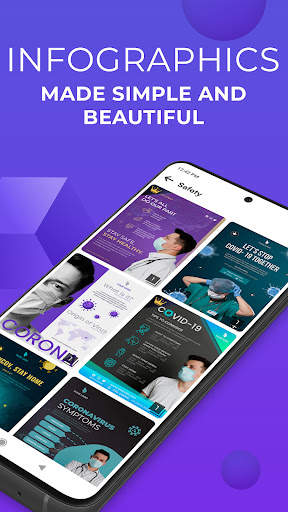 Pamflet & logo Pembuat Poster screenshot 4