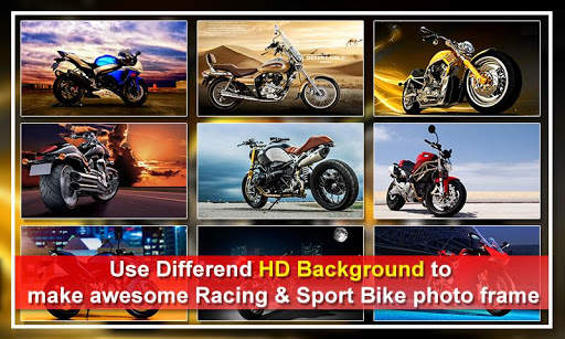 Bike Dual Photo Frames screenshot 3