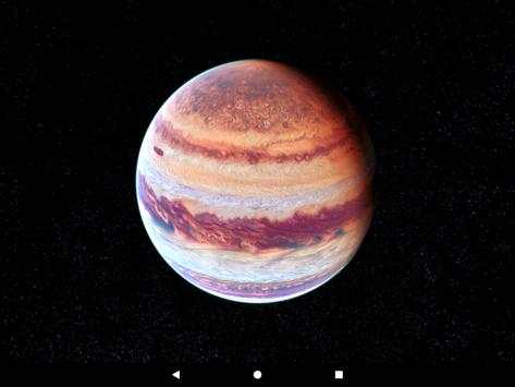 Jupiter Live Wallpaper 12 تصوير الشاشة