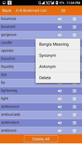 English to Bengali Dictionary screenshot 4