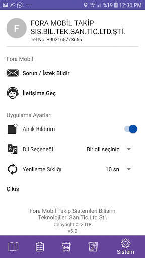 Fora Vehicle Tracking screenshot 4