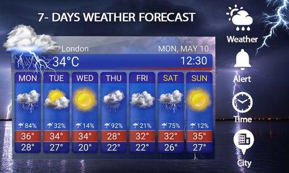 Weather: Clock and Widget screenshot 8