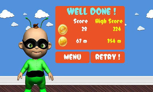 Baby Hero 3D - Super Babsy Kid screenshot 6