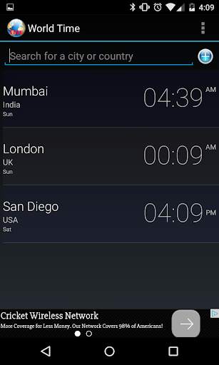 World Time screenshot 3