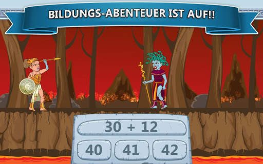 Mathe Spiele: Zeus vs Monsters screenshot 13