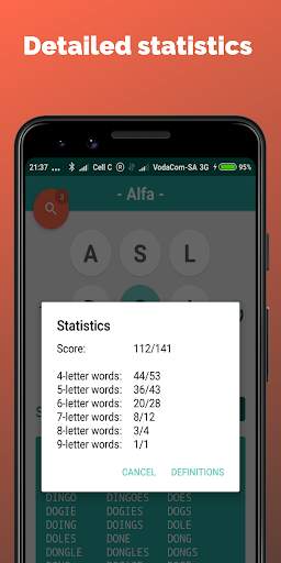 9 Letter Jumble - Anagram Games screenshot 2