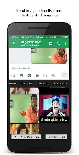 Meme Keyboard:GIF's,Memes for WhatsApp, Messenger. screenshot 3