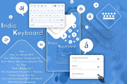 Indic Keyboard : Indian Language Keyboard screenshot 1