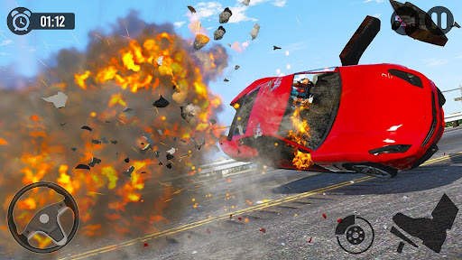 Car Crash Beamng Boom Driving screenshot 4