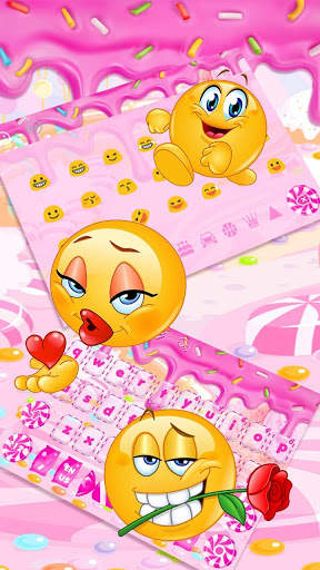 Cute Candy Keyboard screenshot 3