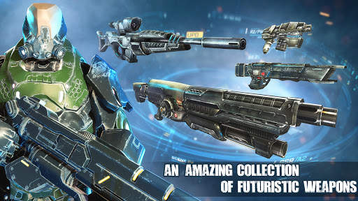 Cyberpunk Shooting: Hero Hunters Robots War Gun screenshot 3