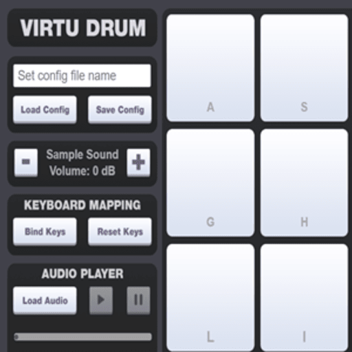 Virtu Drum Pads: Online Virtual Drum Kit with 396 icon