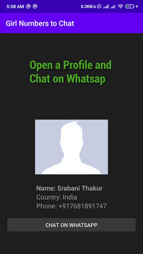 Girl phone numbers for whatsapp screenshot 5