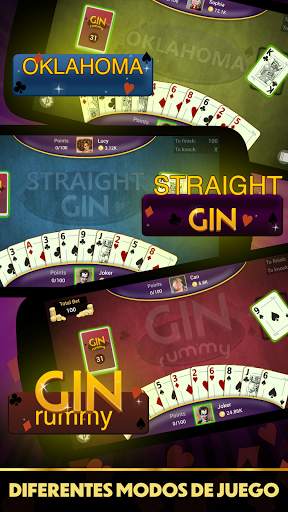 Gin Rummy - Sin Conexión screenshot 10