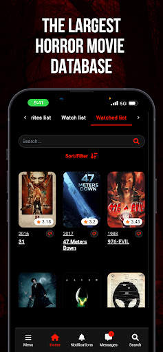 Slasher Horror Social Network screenshot 2