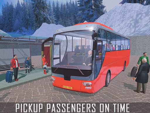 Tourist Coach Bus Uphill Driving screenshot 10