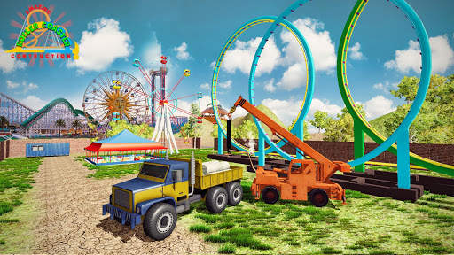 Roller Coaster Construction Simulator: Crane Games screenshot 6