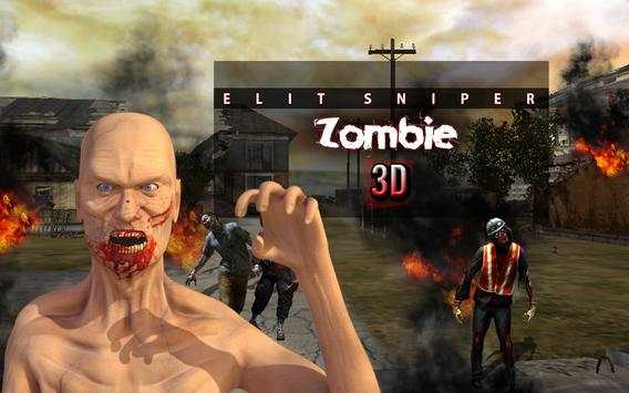 Elite Sniper Zombies : 3D screenshot 1