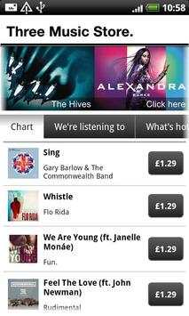 Three Music screenshot 2