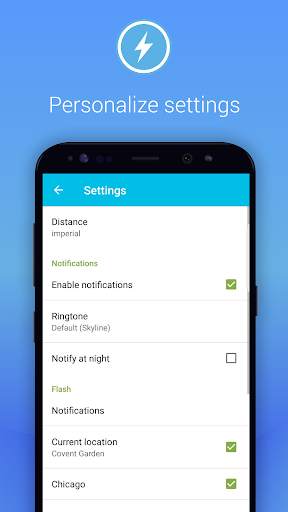 Lightning Alarm Weatherplaza screenshot 4