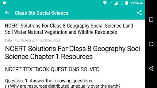Social Science Class 8 скриншот 4