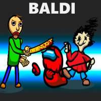 Among Us Baldi Mod logo
