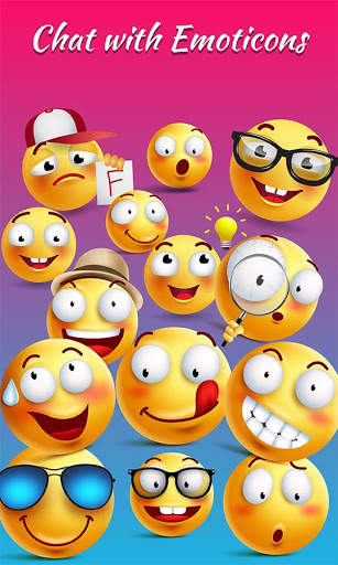 Free Emoticons for Whatsapp - High Quality Smileys screenshot 1