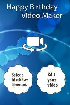 Happy Birthday Video Maker screenshot 1