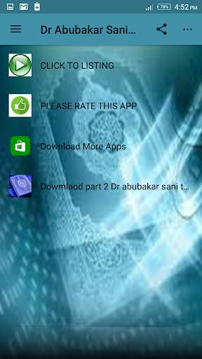 Dr Abubakar Sani B/Kudu Tafseer 2 screenshot 2