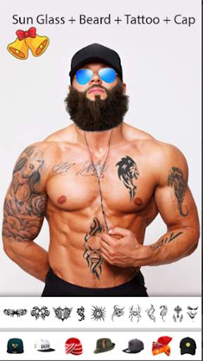 Man Style Photo Editting :  Hair style ,mustache screenshot 3
