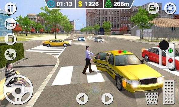 Taxi Simulator 3D - Crazy Taxi Driver Game screenshot 4