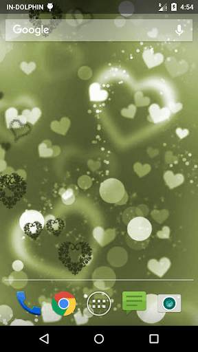 Glow Heart Live Wallpaper screenshot 2
