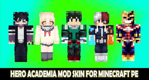 [MOD] My Hero's Academia Skins For Minecraft screenshot 1