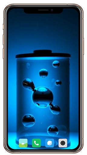 Blue Wallpaper HD screenshot 10