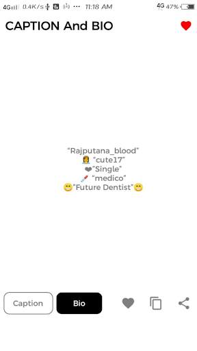 Caption And Bios For Instagram screenshot 4