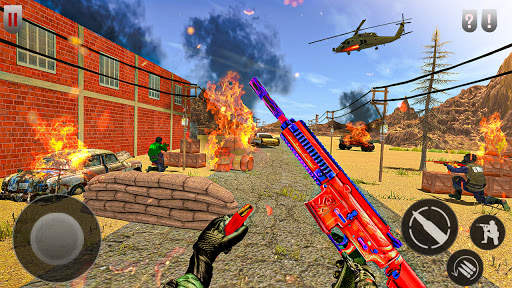 Fps Free Fire Commando Shooting -Terrorist Mission screenshot 3