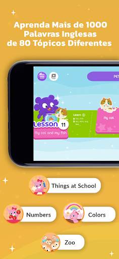 Galaxy Kids :App AI para Crianças Falarem Inglês screenshot 2