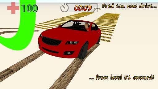 Clumsy Fred - ragdoll physics simulation game screenshot 2