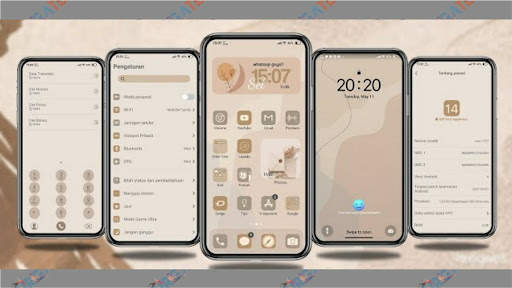 Tema Chat Wallpaper Aesthetic screenshot 4