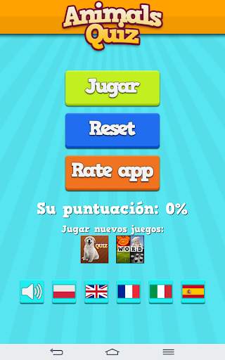 Animales Cuestionario - adivinar y aprender screenshot 2