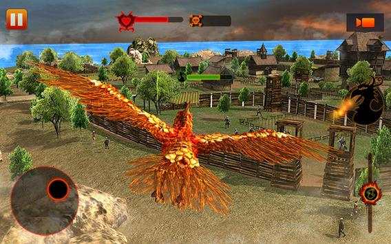 Angry Phoenix Revenge 3D स्क्रीनशॉट 10
