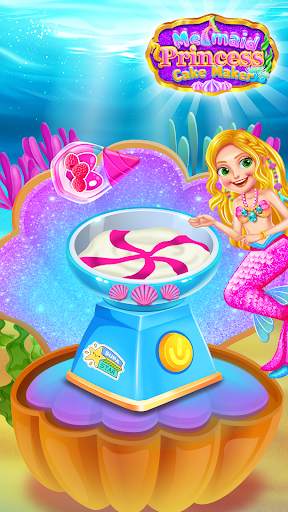 Mermaid Glitter - Cake Maker Chef for Girls screenshot 5
