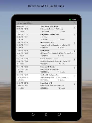 LD-Log Lite - GPS Logger & Travel Diary screenshot 16
