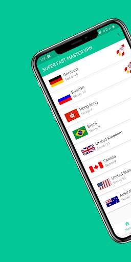 Super Fast VPN Master - Best Free Unblock Proxy screenshot 3